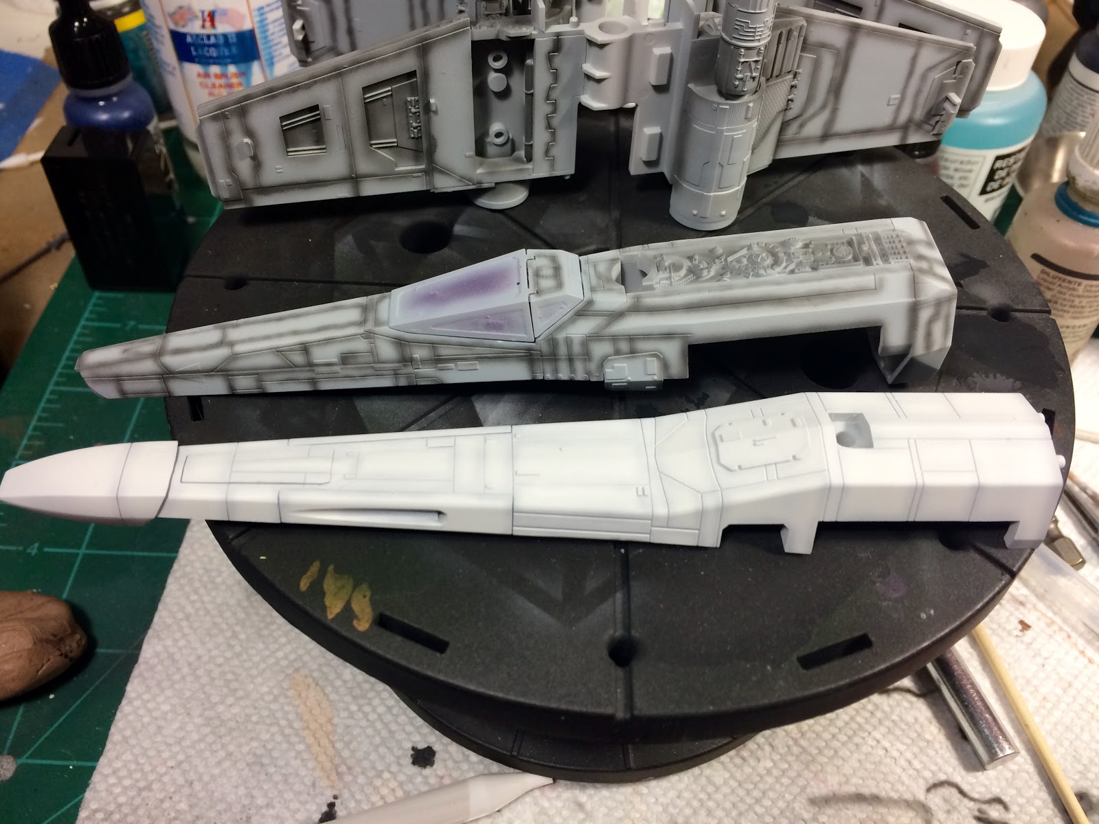 Orion Paintworks: WIP: Bandai 1/72 X-wing, Part 3