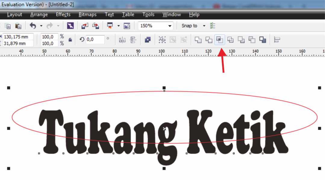 Cara Membuat Tulisan Dua Warna Di Corel Ide Perpaduan Warna Images