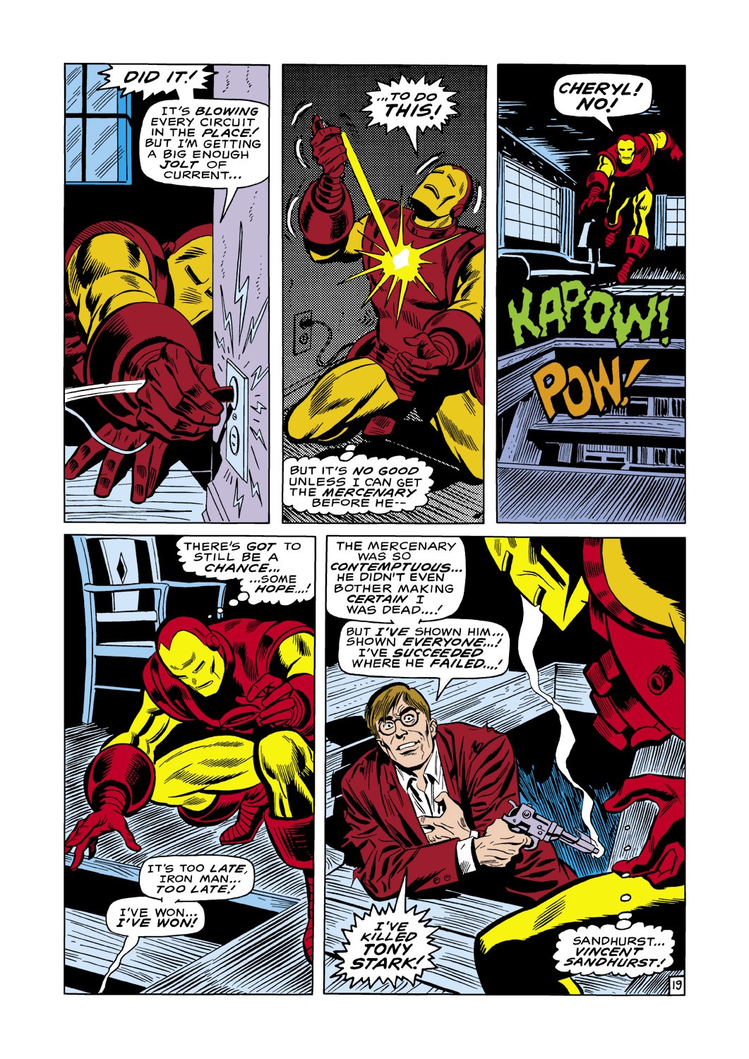 Read online Iron Man (1968) comic -  Issue #23 - 20