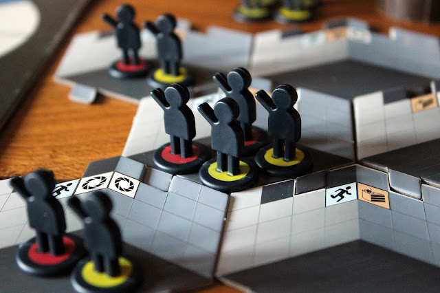 Portal board game - test subjects