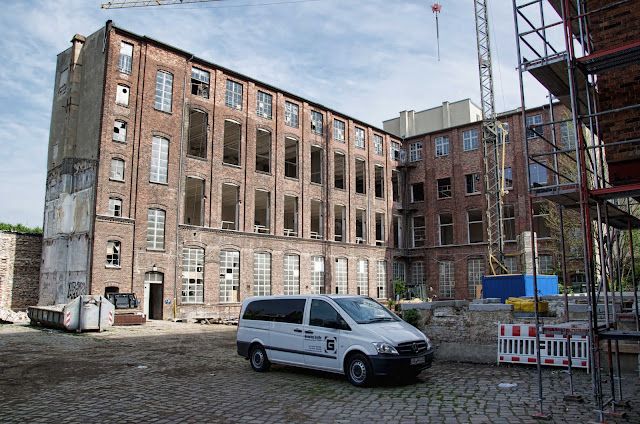 Baustelle Sanierung und Aufstockung, Neubau, Lindower Straße 21, 13347 Berlin, 23.04.2014