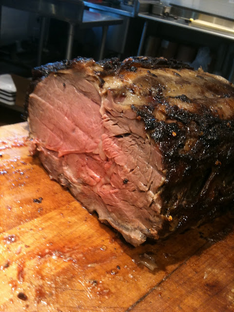 Porcini rubbed Prime Rib