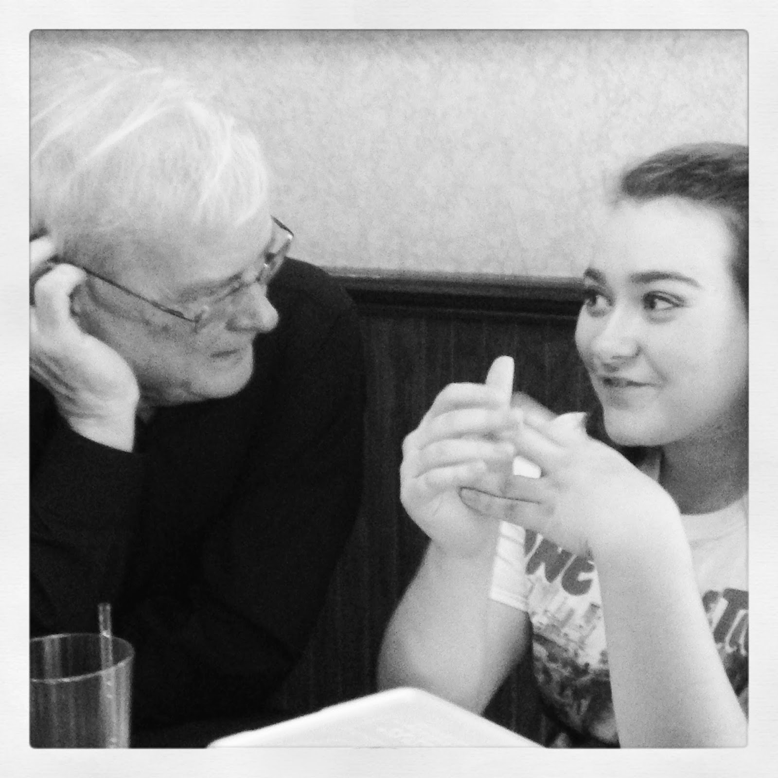 Talking with Grandpa