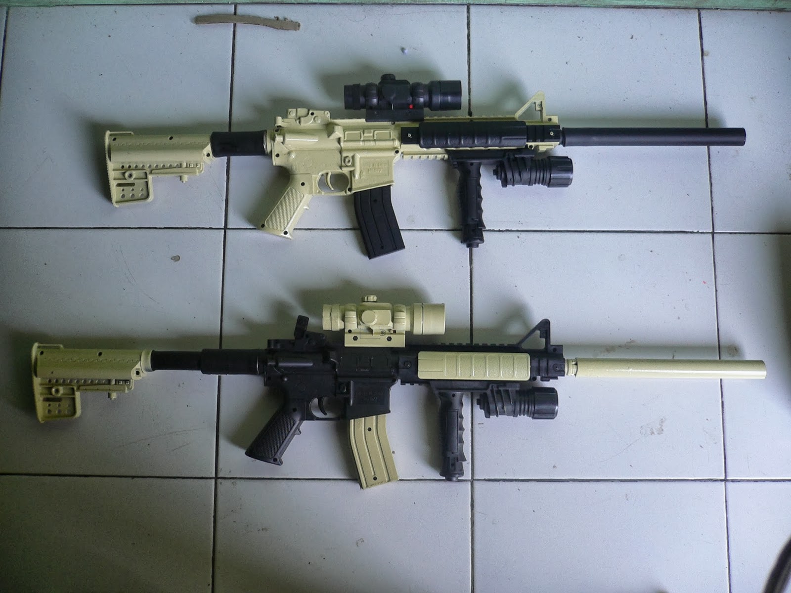 JUAL AIRSOFT GUN M4 HUNTER CUSTOOM JUAL M4 QBZ MURAH murahbangairsoftgun