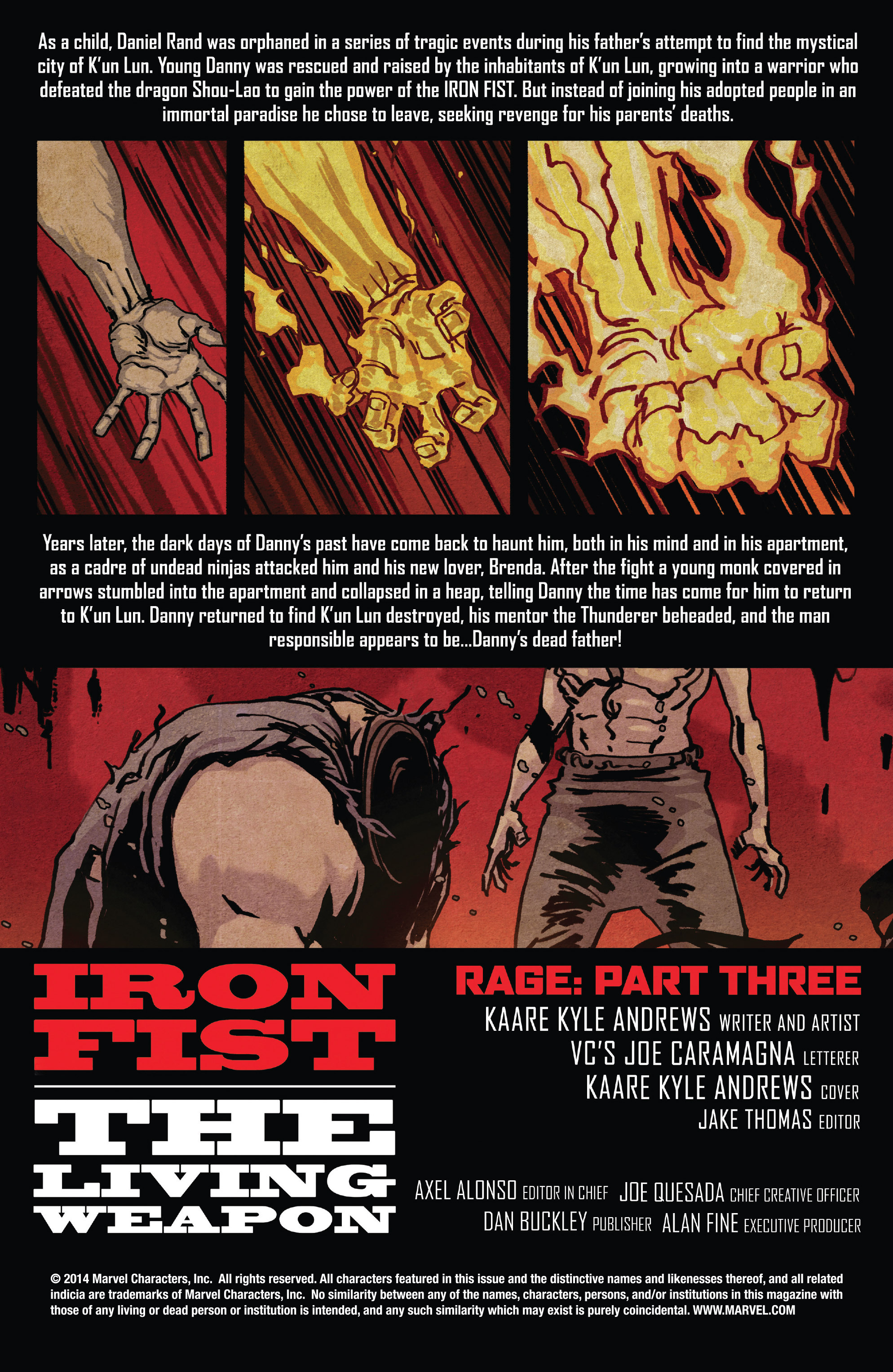 Read online Iron Fist: The Living Weapon comic -  Issue #4 - 2