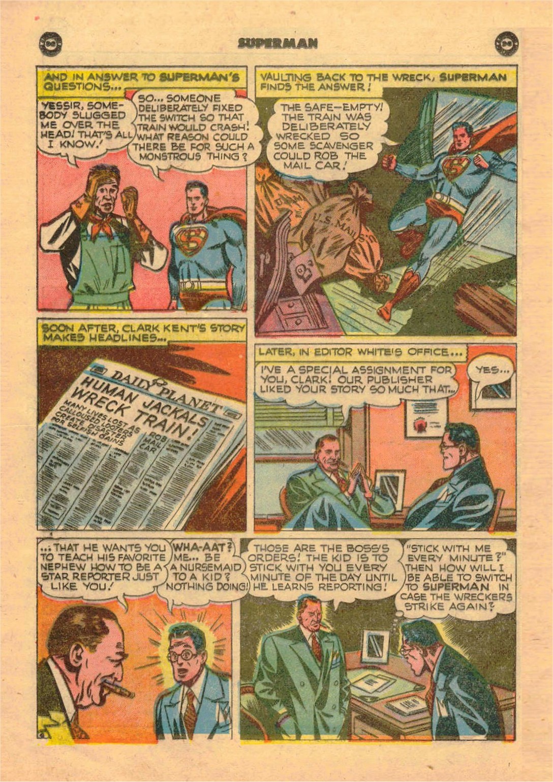 Read online Superman (1939) comic -  Issue #54 - 6