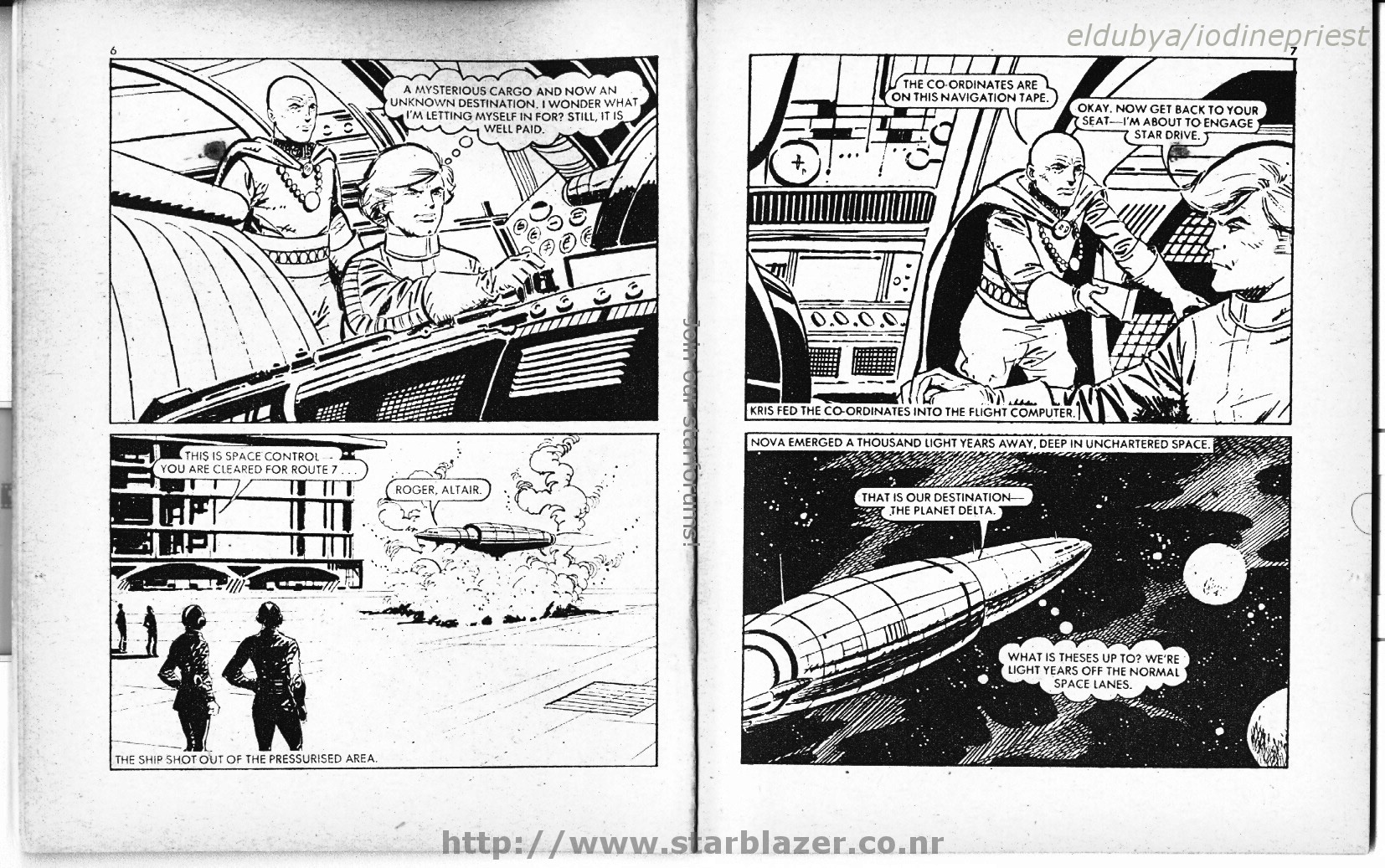Read online Starblazer comic -  Issue #63 - 5