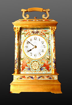 Carriaje clock Frances 2ª mitad del S.XIX h.1860 Napoleón III