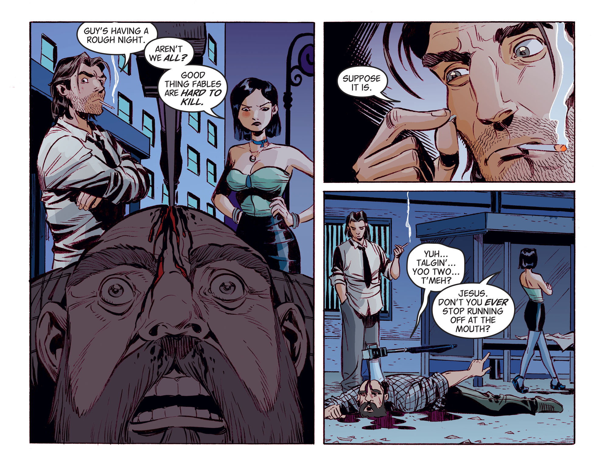 Read online Fables: The Wolf Among Us (2014) comic -  Issue #2 - 13
