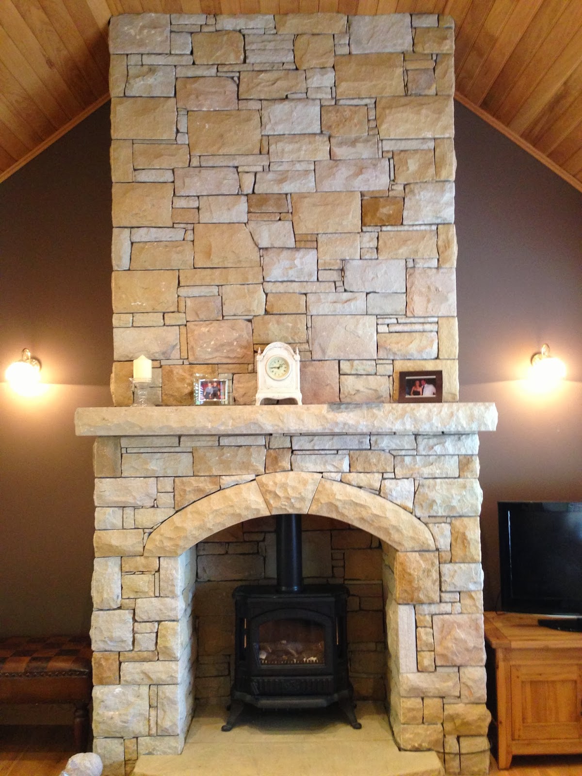 Stone Fireplace Restoration