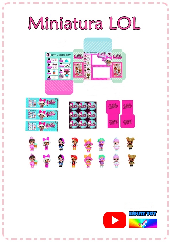 muñecas lol mini