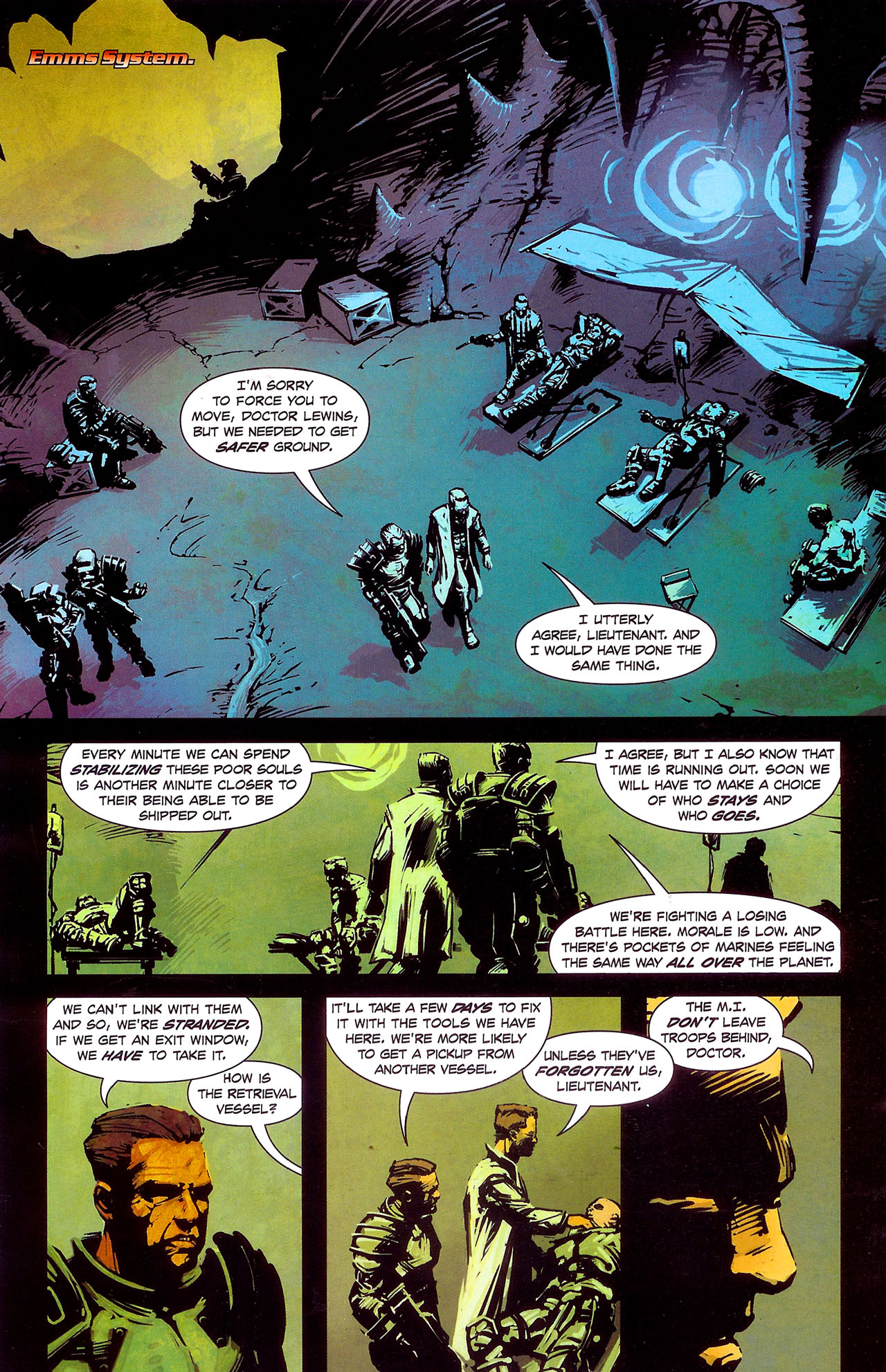 Read online Starship Troopers: Damaged Justice comic -  Issue #3 - 18