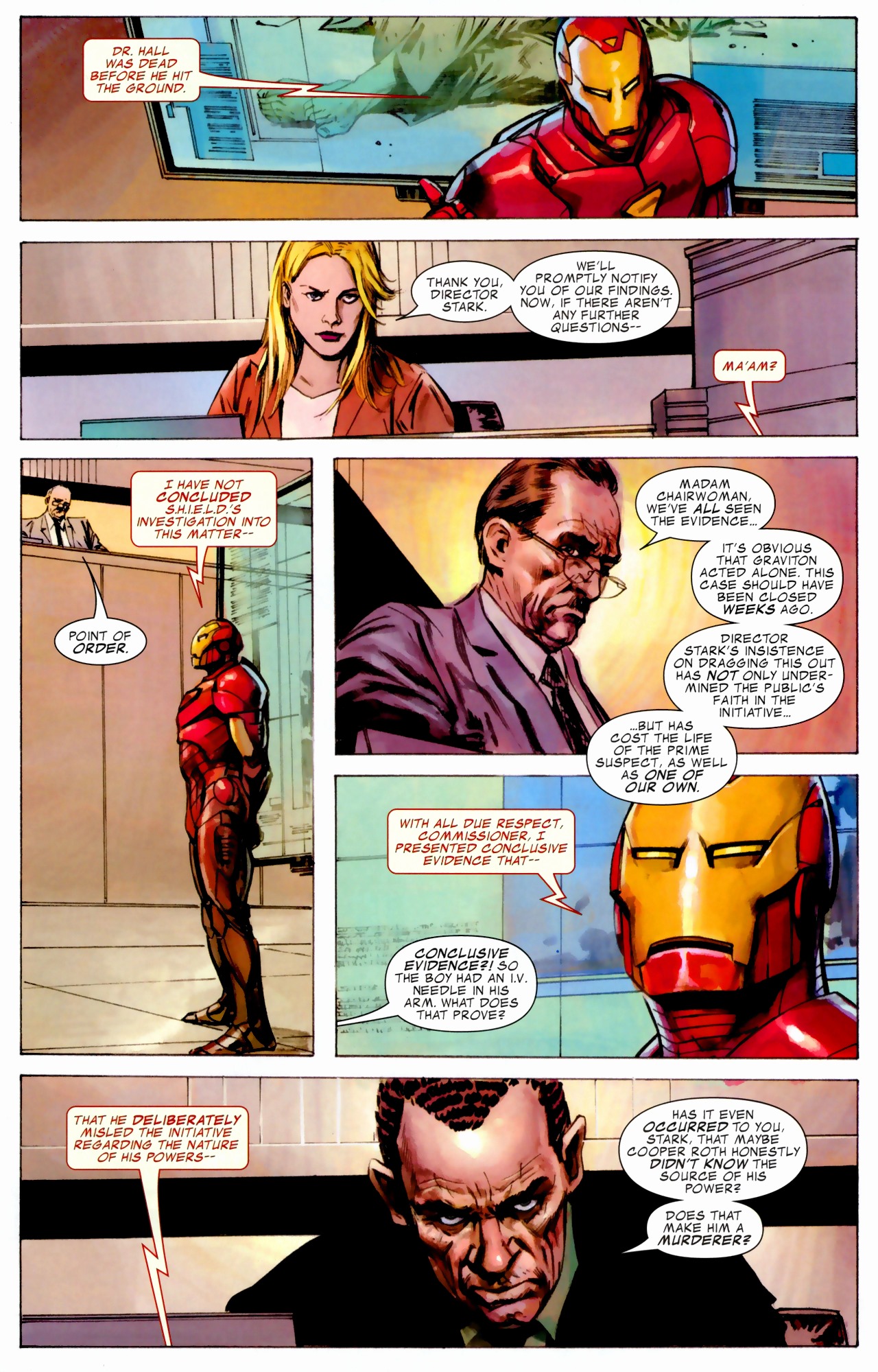Read online Iron Man (2005) comic -  Issue #23 - 13