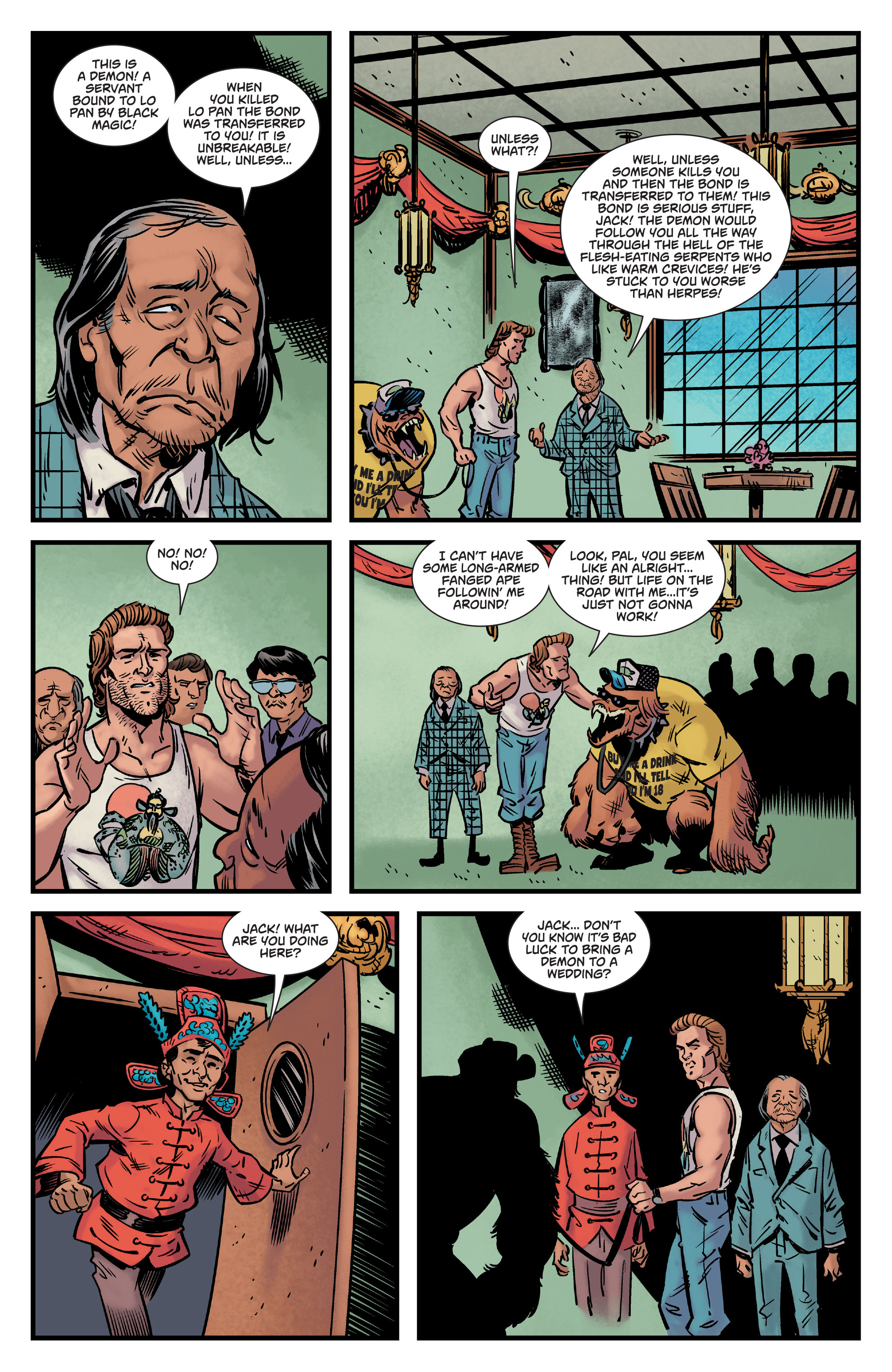 Read online Big Trouble In Little China comic -  Issue #1 - 11