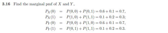 Home Work Shortcuts 3 16 The Number Of Hardware Failures X And The Number Of Software Failures Y On Any Day In A Small Computer Lab Have The Joint Distribution P X Y