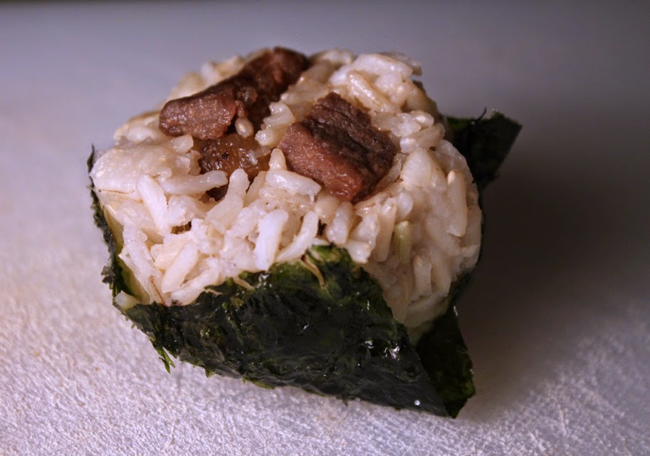 The 99 Cent Chef Beef Onigiri Japanese Fast Food Video