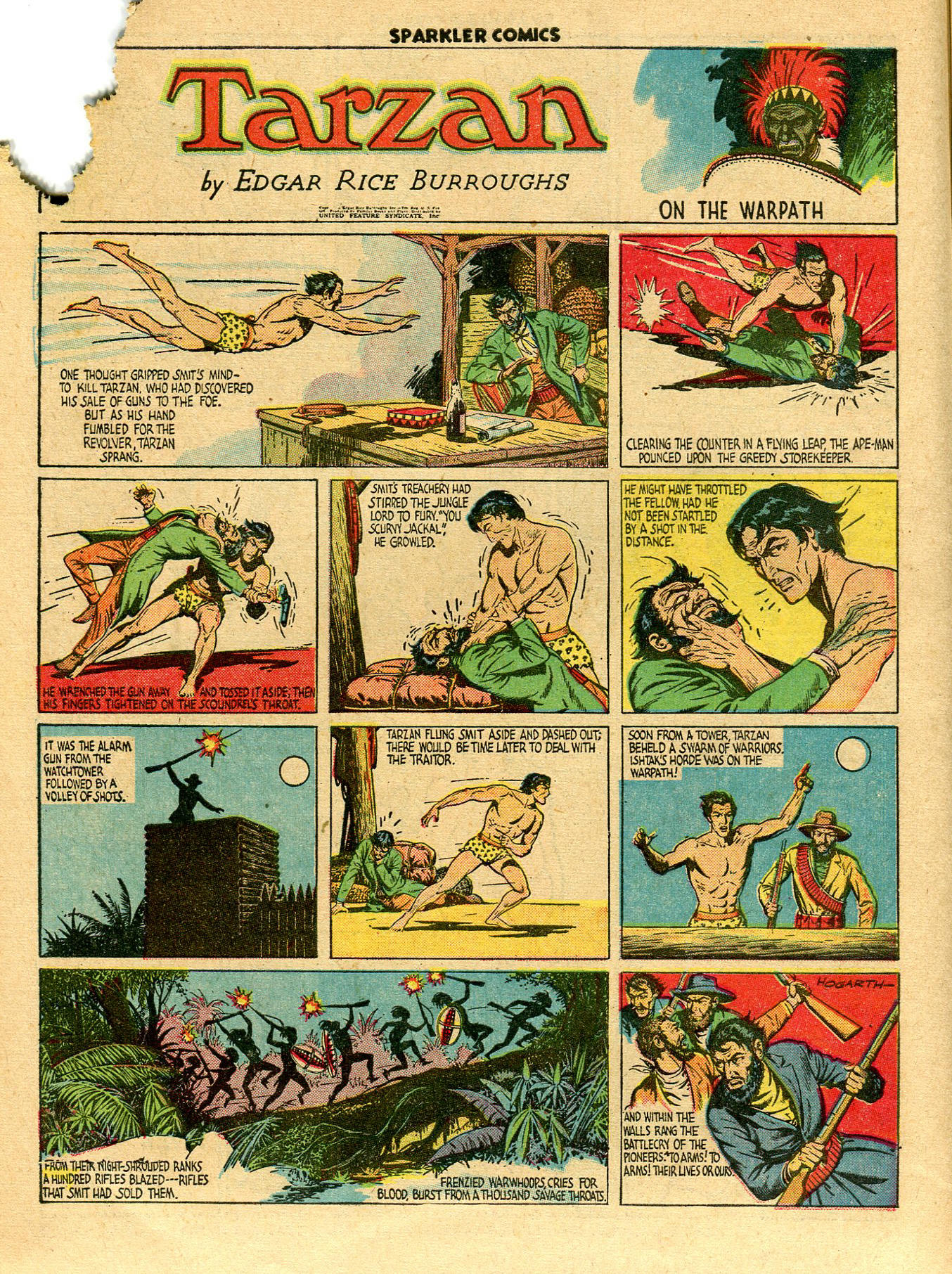 Read online Sparkler Comics comic -  Issue #6 - 19