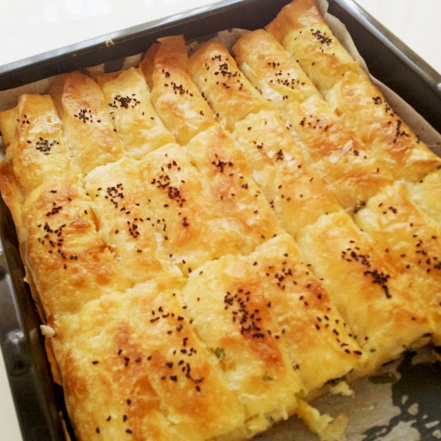 Mintinin Mutfağı Baklavalık Yufkadan Çıtır Peynirli Börek