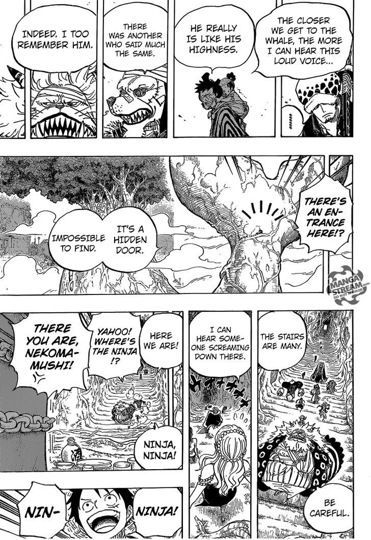 One Piece Ch.817 - Raizou of the Mist
