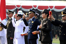 Presiden Jokowi Lantik 724 Perwira Muda TNI/Polri