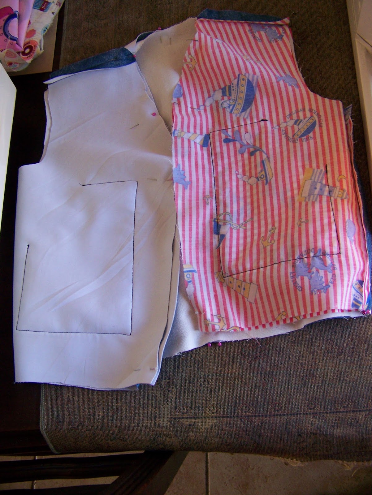 A Pretty Talent Blog Learn to Sew 3 Waistcoat with pockets