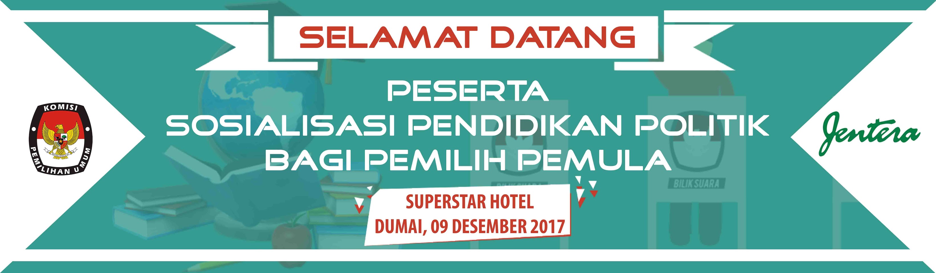 Spanduk Acara Sosialisasi Pemilu Contoh Banner, Spanduk, Logo dan Brosur Usaha