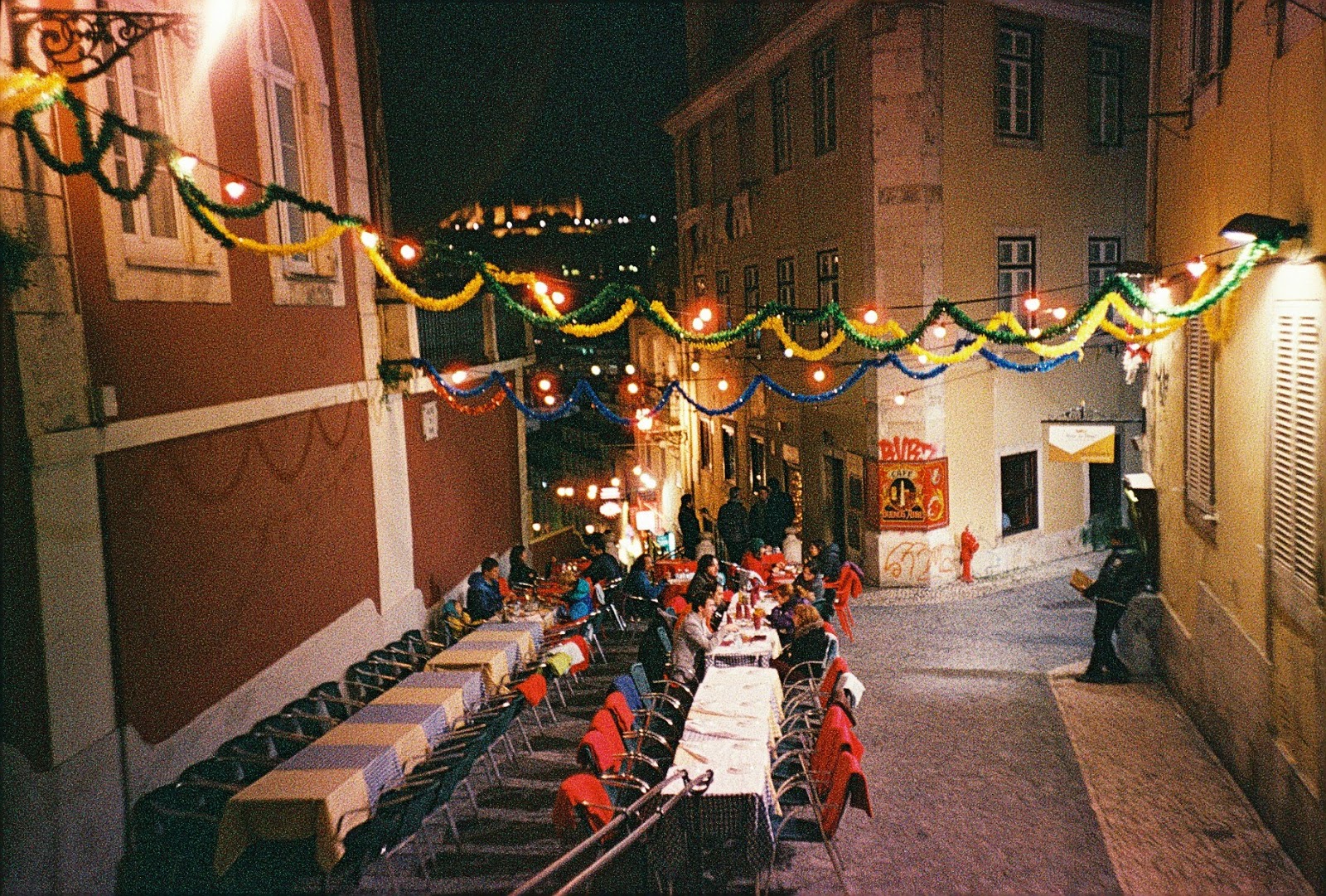 This is exactly what it looks like... Lisbon in Film