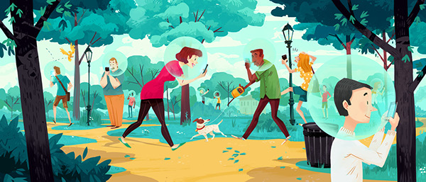 Ilustración editorial de Kim Smith | Calgary, Canadá