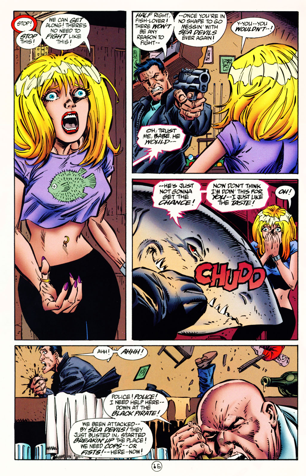 Read online Tangent Comics/ Sea Devils comic -  Issue # Full - 22