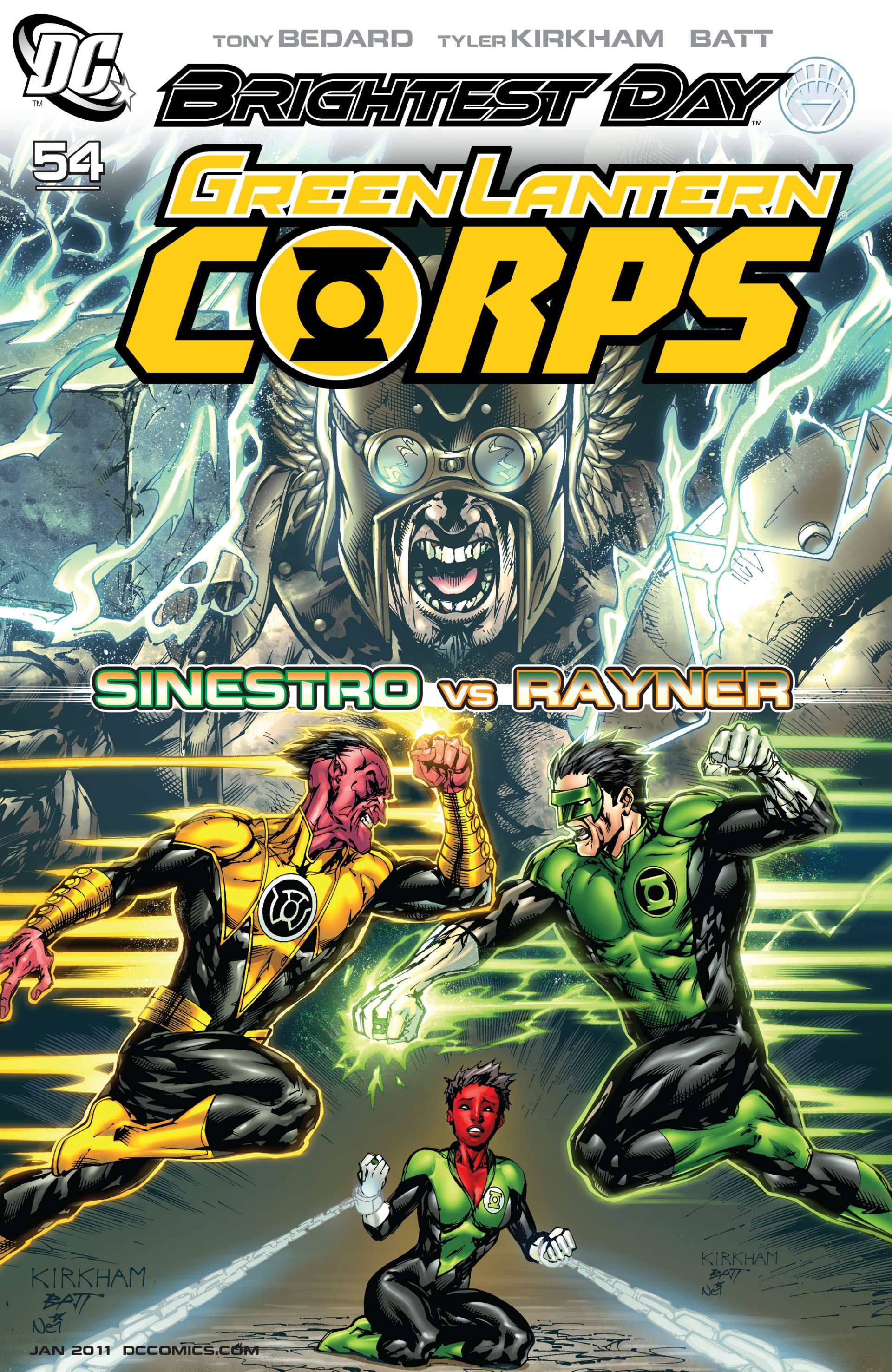 Read online Green Lantern Corps (2006) comic -  Issue #54 - 1