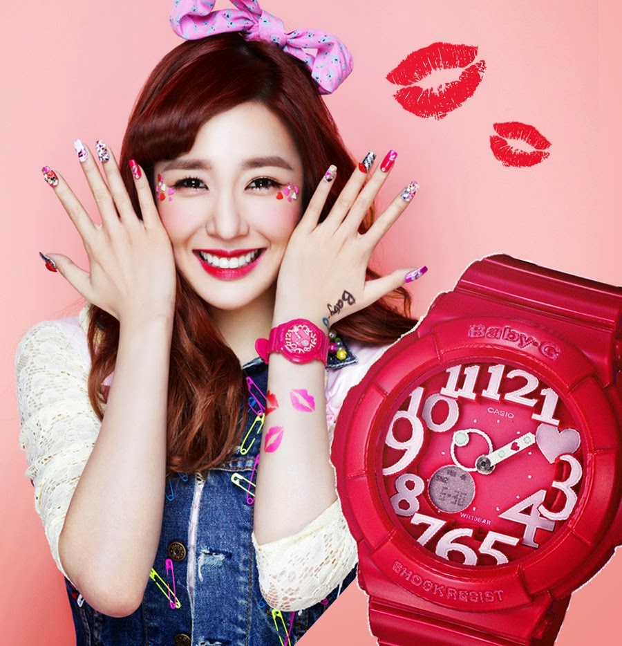 More of SNSD's hot and cool pictures for Casio Watches - Wonderful ...