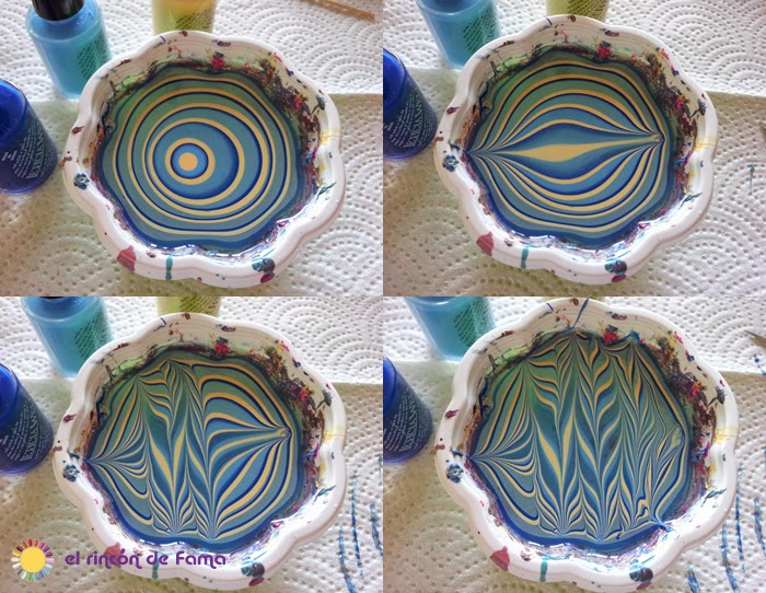 WATER MARBLE NAIL ART