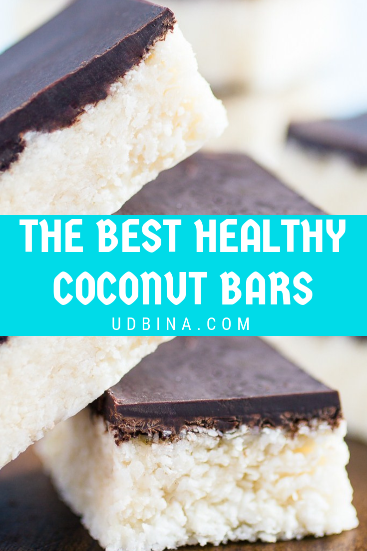 THE BEST HEALTHY COCONUT BARS Health Timers