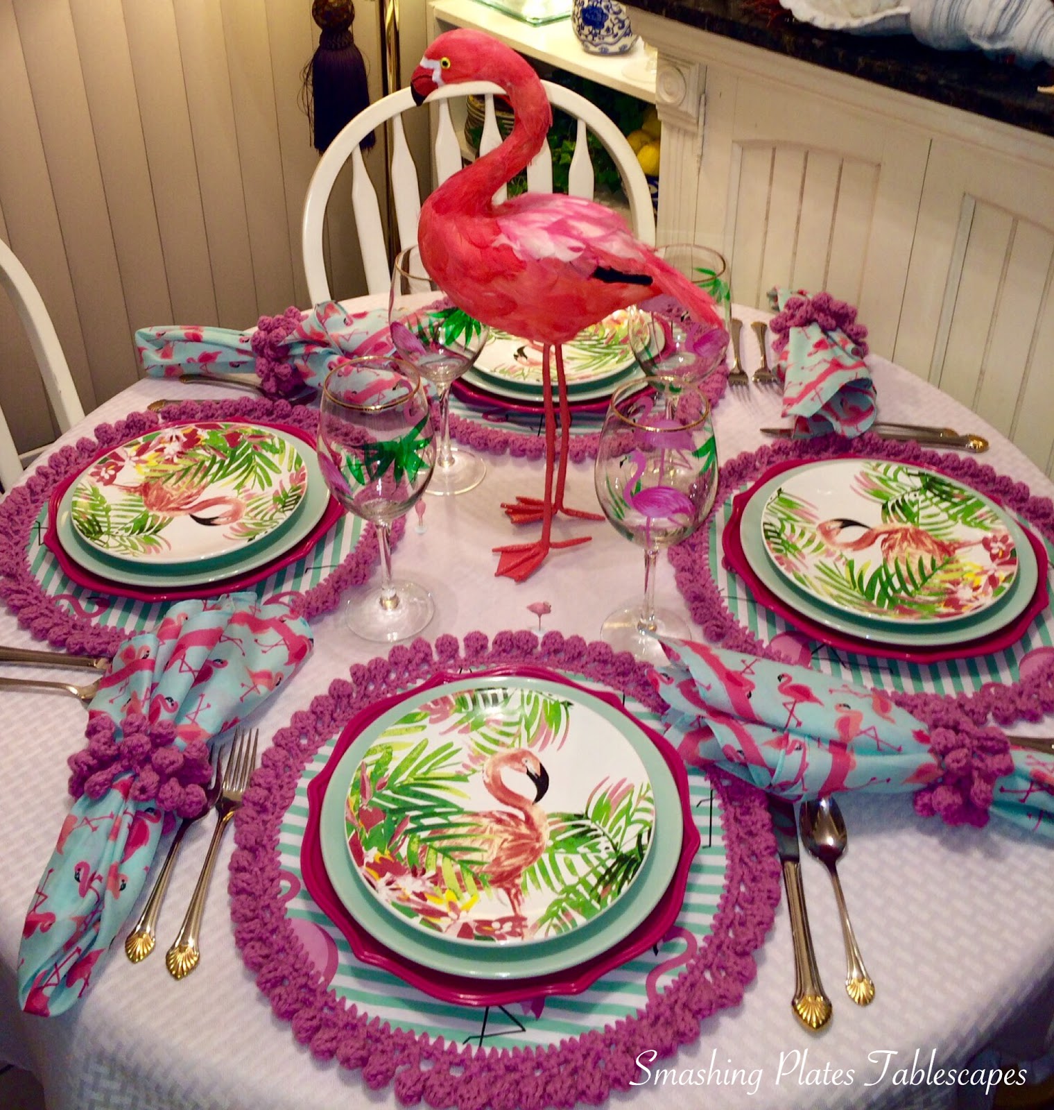Smashing Plates Tablescapes Shopping Bag Placemat Tutorial