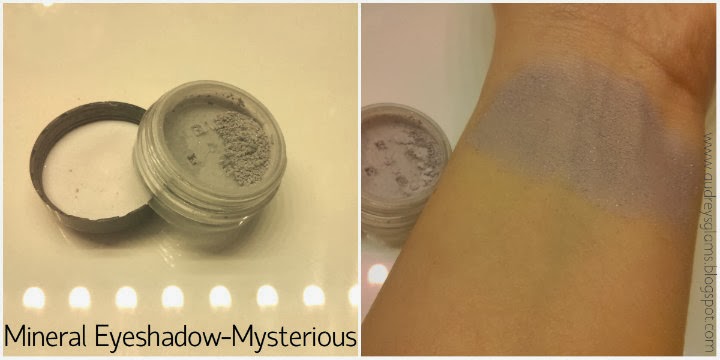 e.l.f. haul swatches review mineral eyeshadow mysterious