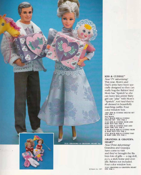 Barbie Reference: 1987 Heart Family