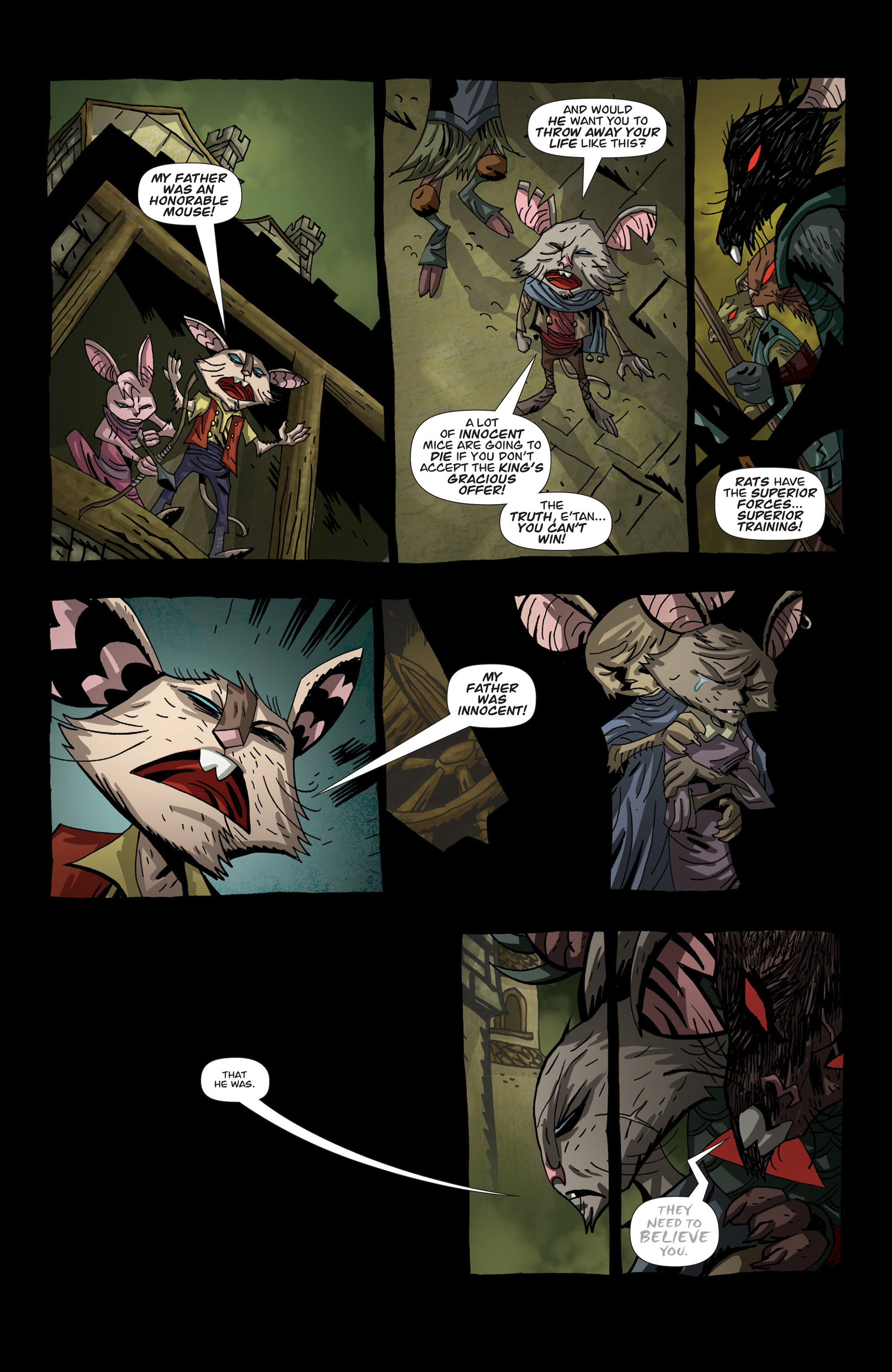 The Mice Templar Volume 4: Legend issue 14 - Page 43