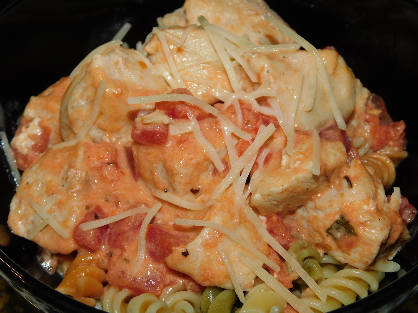 What's cookin', Mom? Pan Seared Chicken in Creamy Tomato Sauce