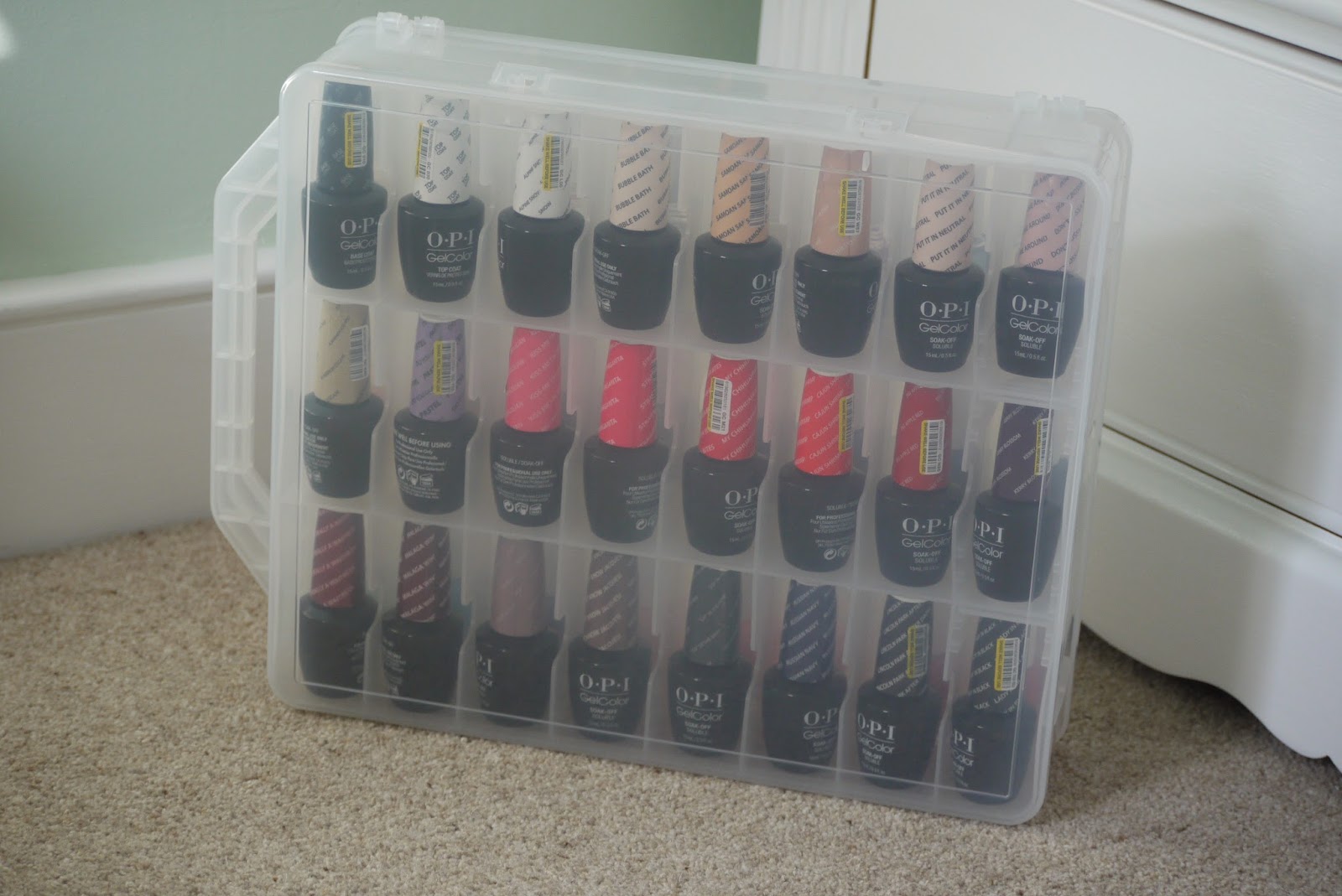 A Great Way To Store Nail Polish CAROLINE'S BABBLE