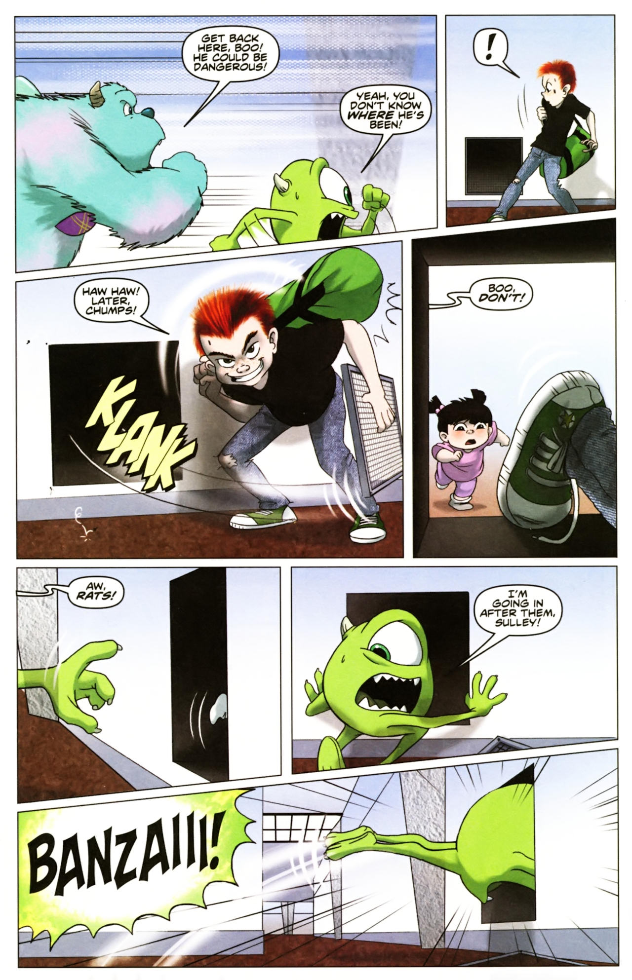 Read online Monsters, Inc: Laugh Factory comic -  Issue #3 - 17