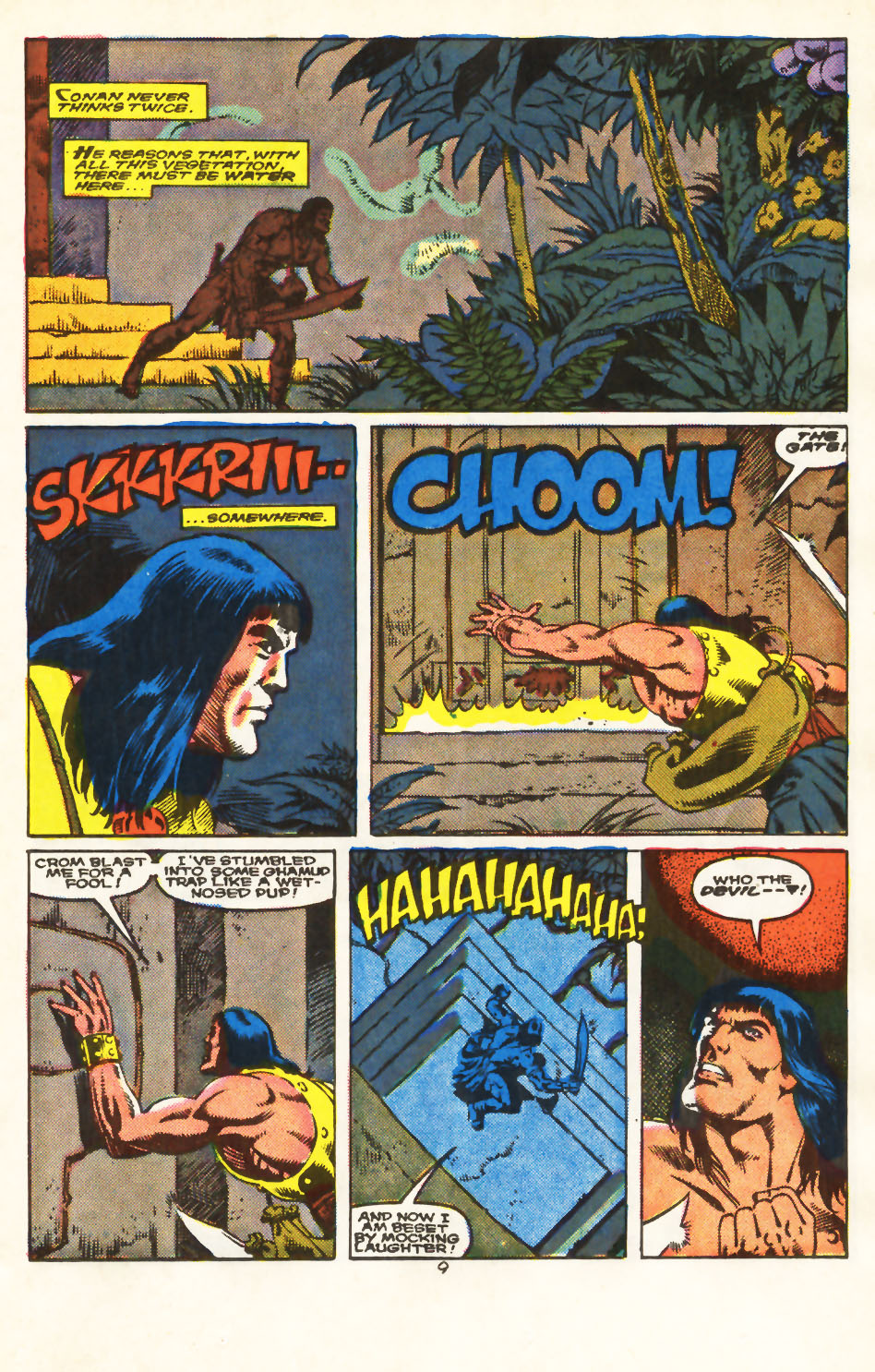 Read online Conan the Barbarian (1970) comic -  Issue #213 - 8