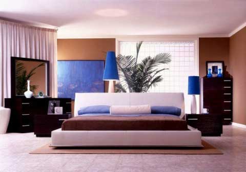  and white color for bedroom decorating ideas ~ Modern Bedroom Ideas