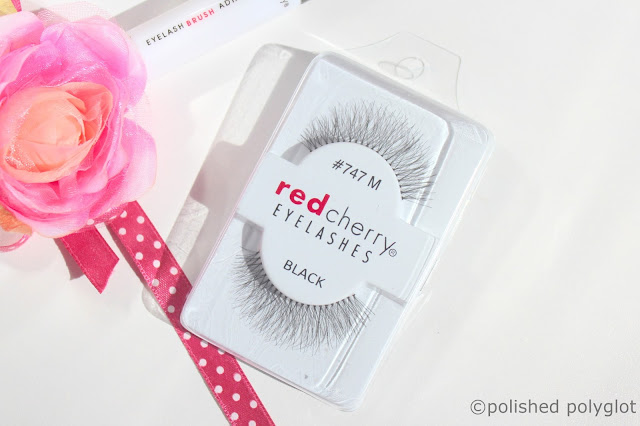 Red Cherry Eyelashes and Latex-free glue Review