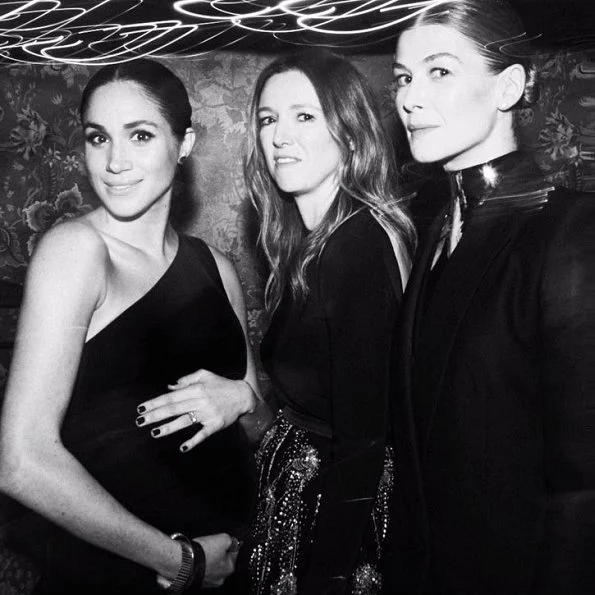 The Duchess of Sussex visited British Fashion Awards 2018 ceremony to present the designer of the year award to Clare Waight Keller of Givenchy