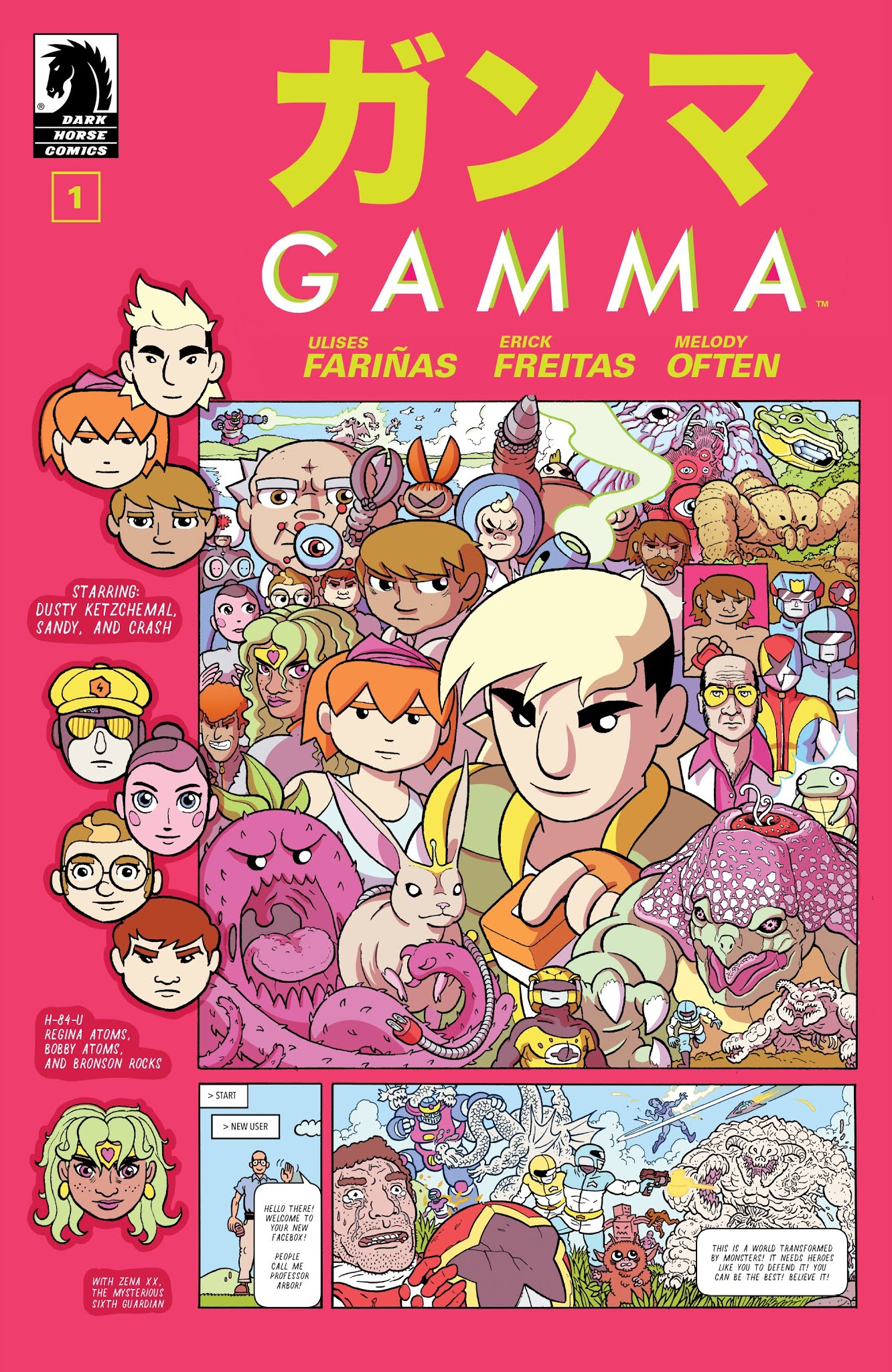 Read online Gamma comic -  Issue #1 - 1