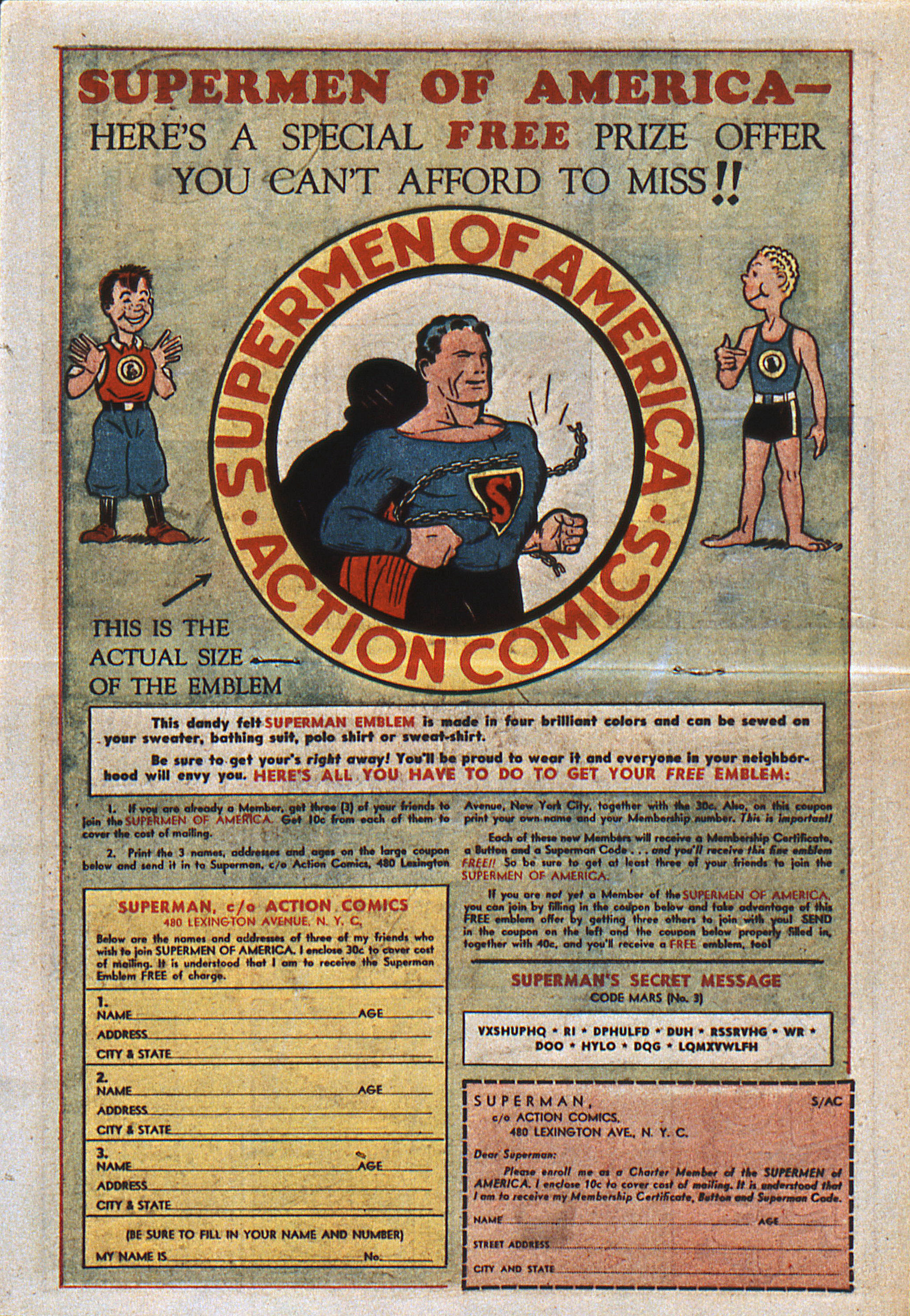 Read online Action Comics (1938) comic -  Issue #16 - 36