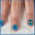 DIY Step by Step to Decorate Your Nails with Sadness, Character of Inside Out . 