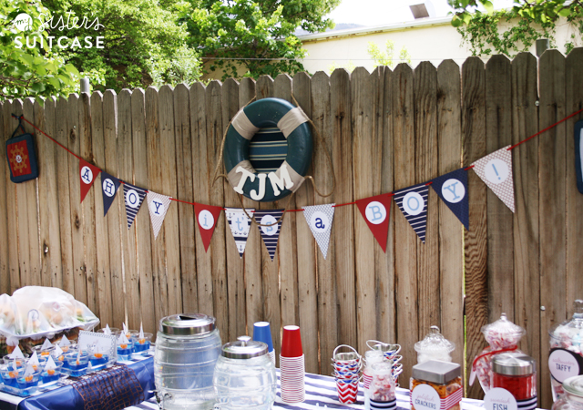 My Sister's Suitcase: Nautical Theme Baby Shower Ideas