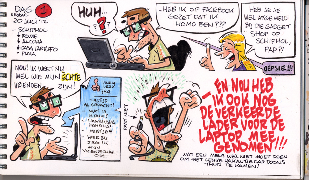 cARToony's blog VAKANTIE CARTOONS