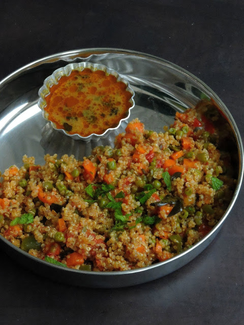 Quinao Khichadi, Vegtable Quinoa Khichadi